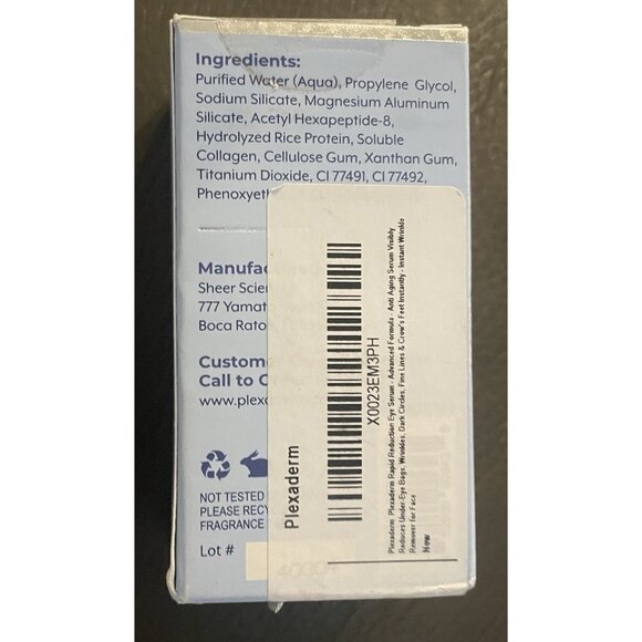 Plexaderm SKINCARE Rapid Reduction 5ml (0.17 FL OZ) SEALED - Picture 5 of 5